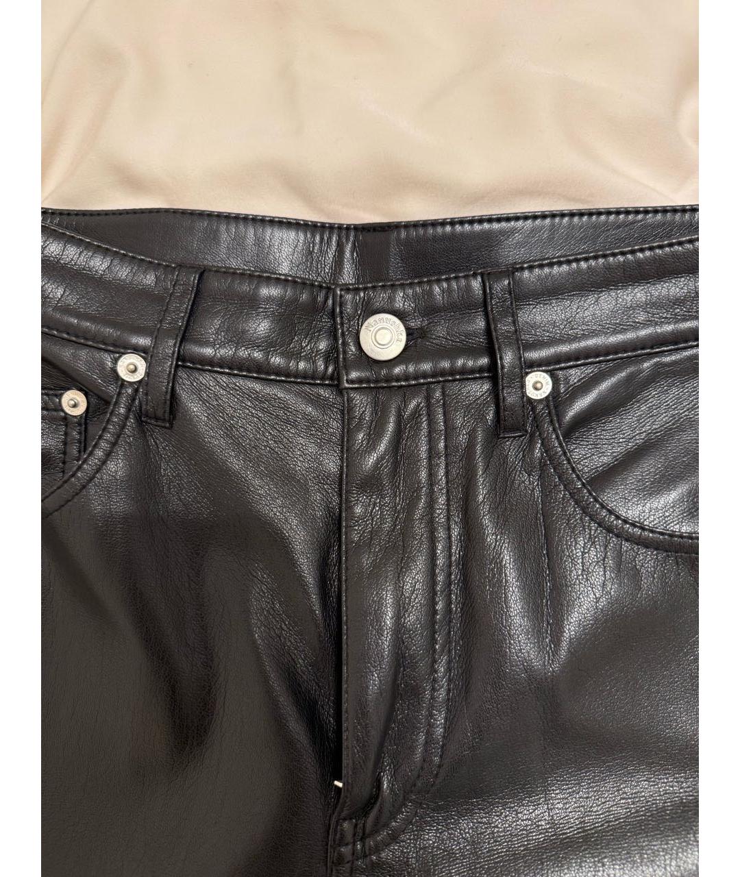 NANUSHKA Черные брюки узкие, фото 4