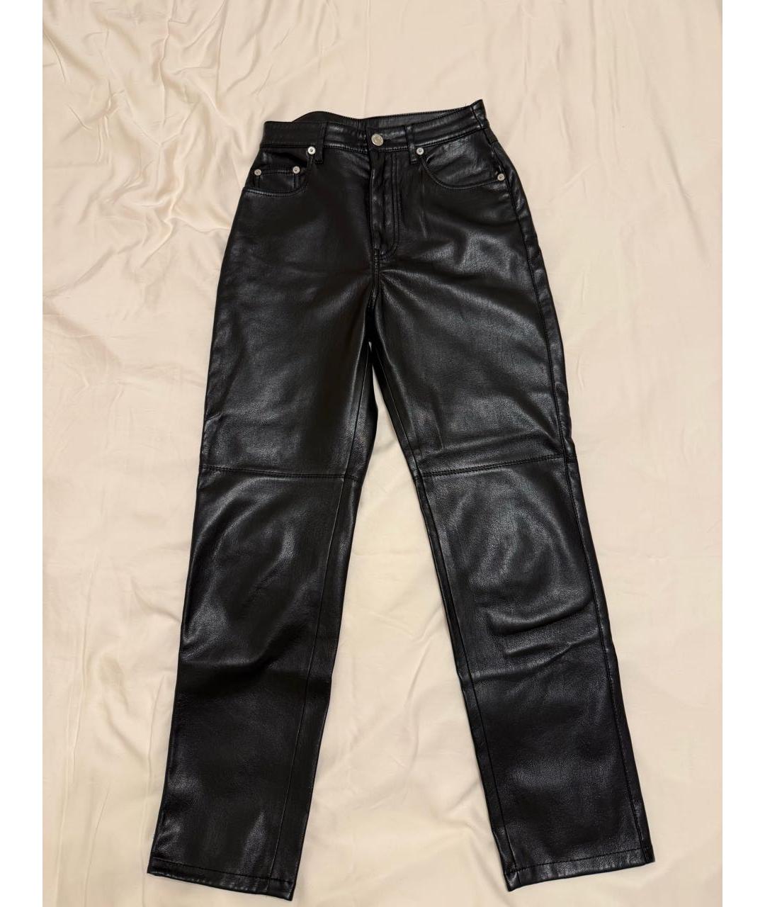 NANUSHKA Черные брюки узкие, фото 5