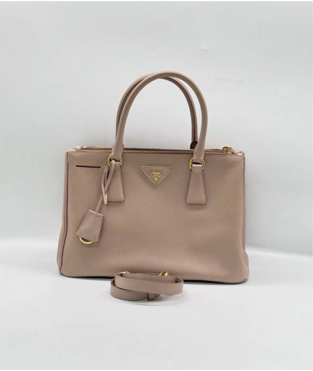 PRADA Коричневая кожаная сумка через плечо, фото 2