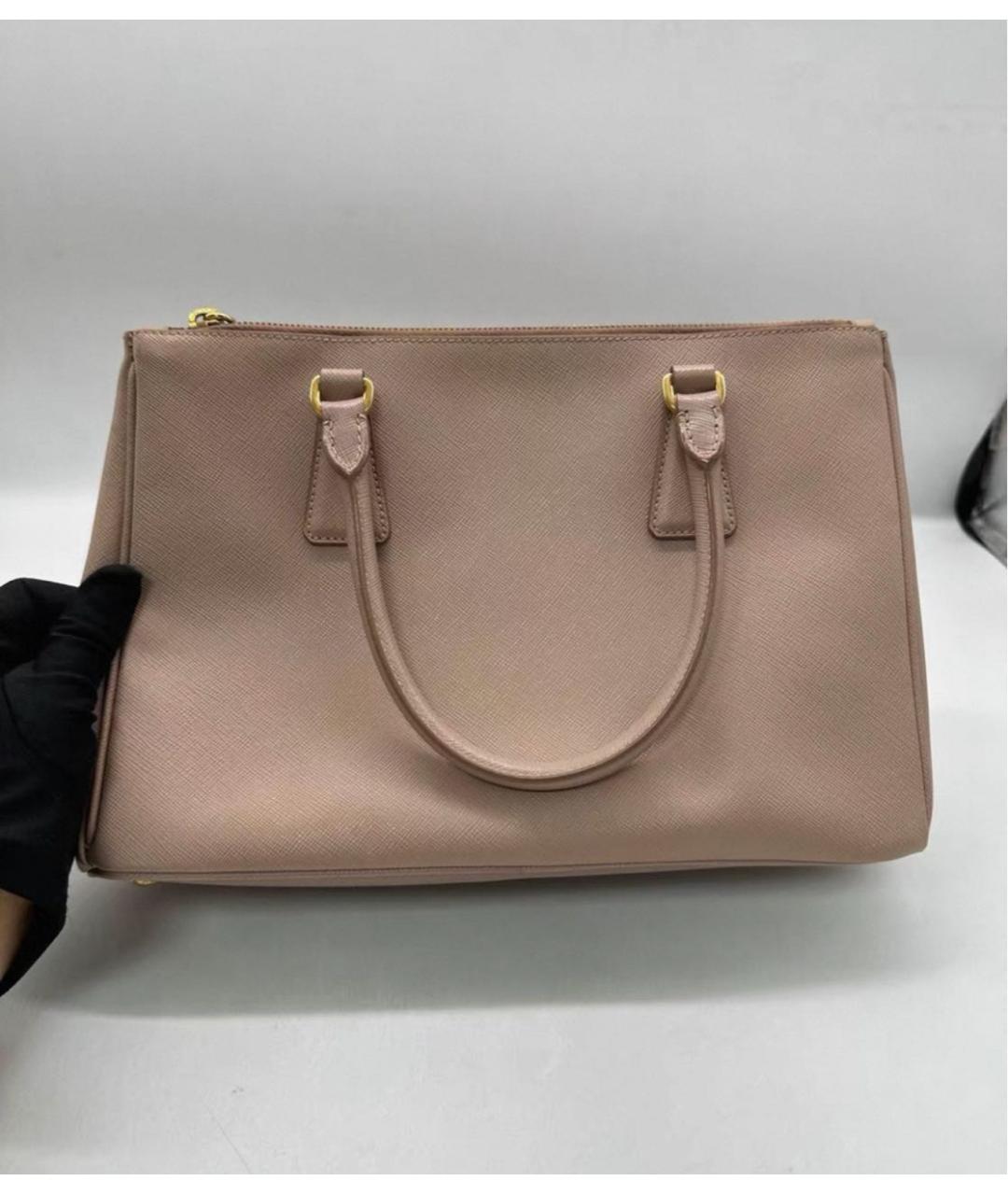 PRADA Коричневая кожаная сумка через плечо, фото 4