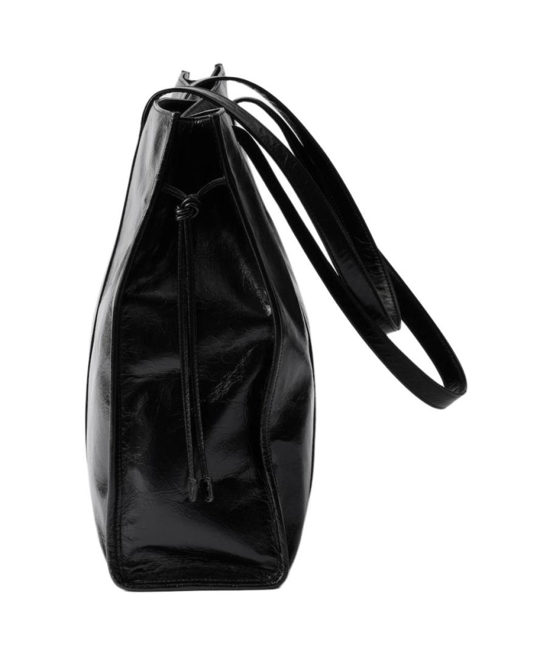 PRADA Черная кожаная сумка через плечо, фото 3