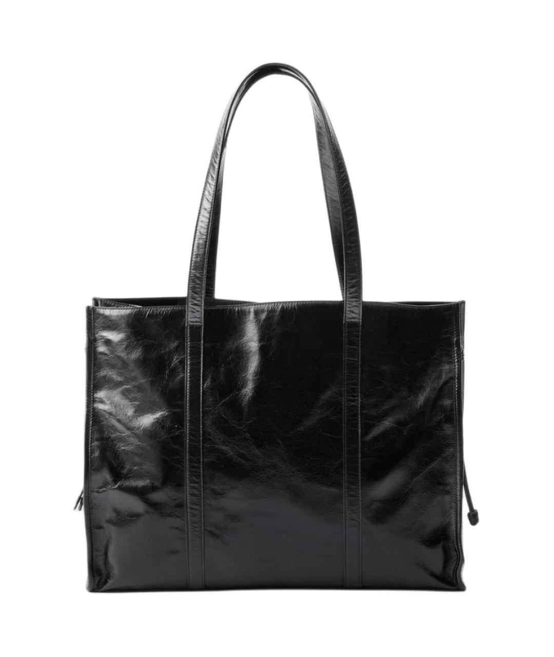 PRADA Черная кожаная сумка через плечо, фото 4