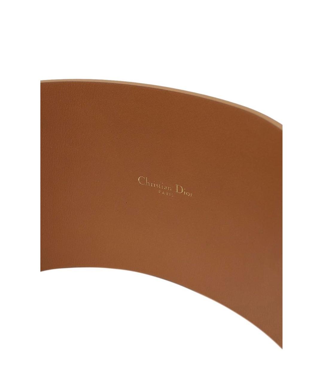 CHRISTIAN DIOR Коричневый ремень, фото 4