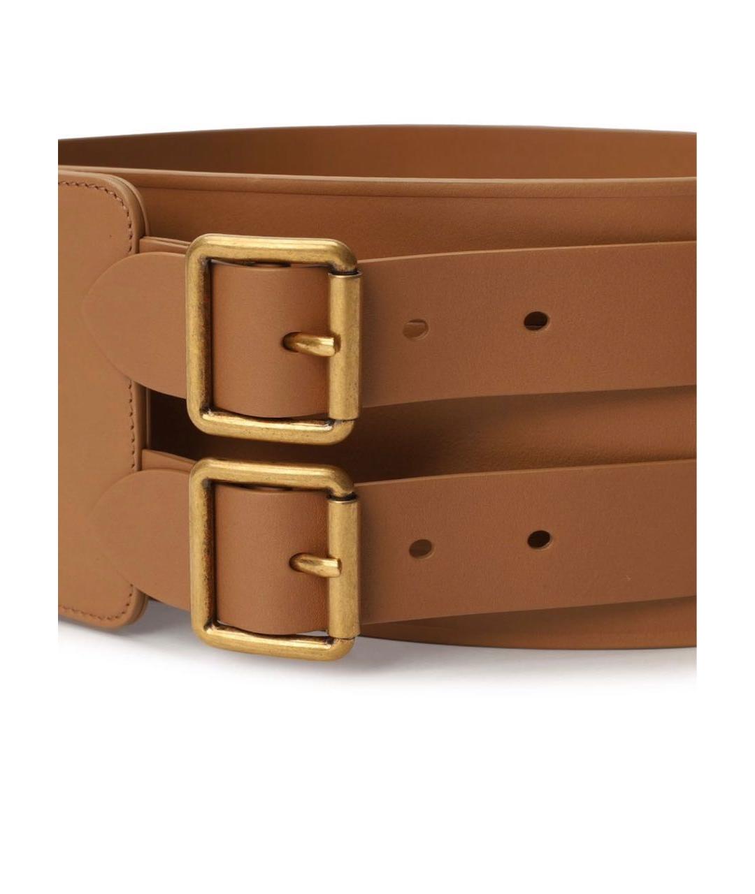 CHRISTIAN DIOR Коричневый ремень, фото 3