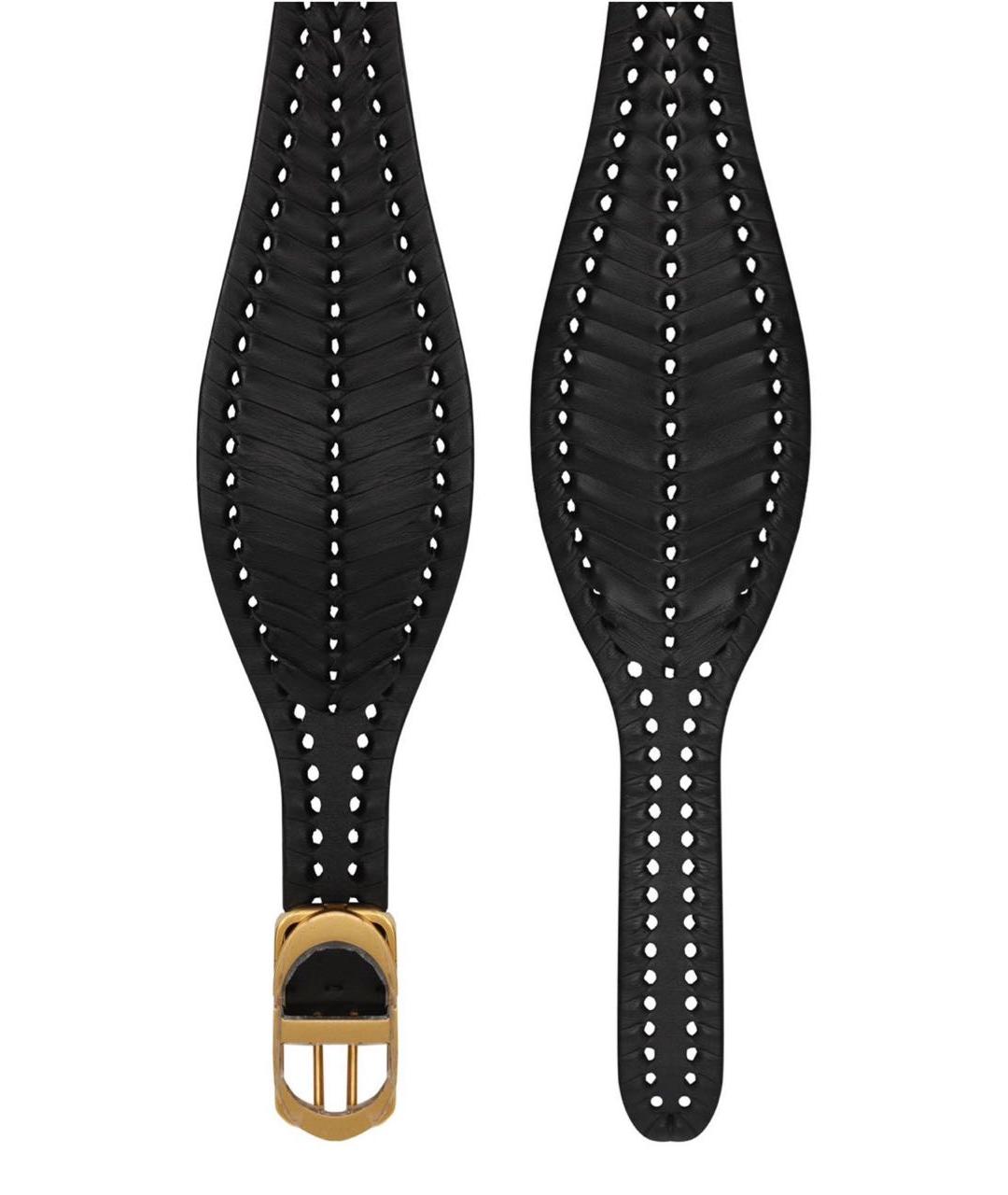 CHRISTIAN DIOR Черный ремень, фото 3