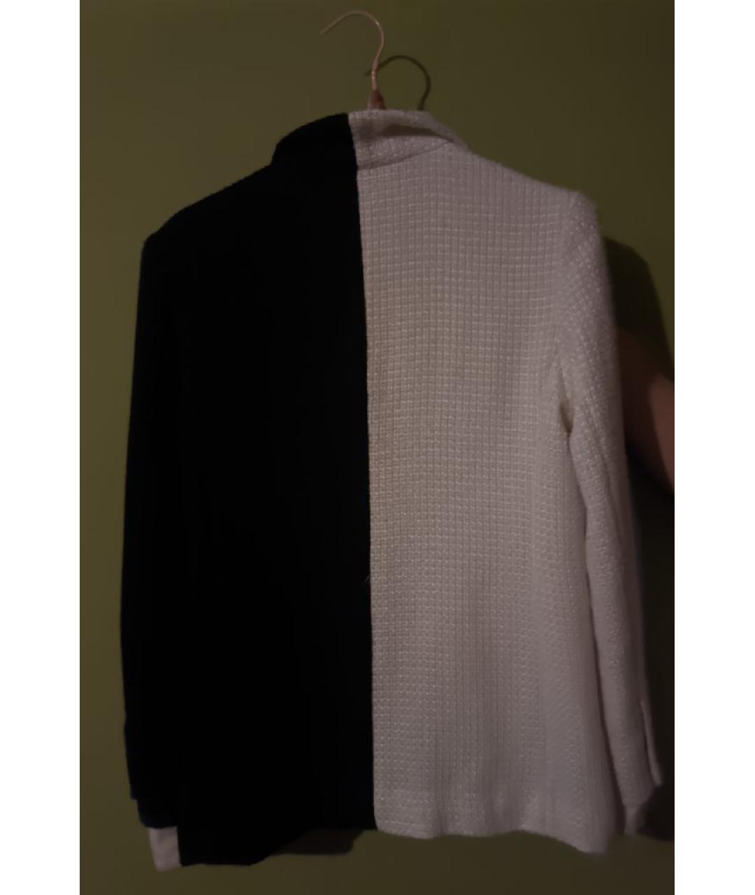 CHANEL Белый твидовый жакет/пиджак, фото 2