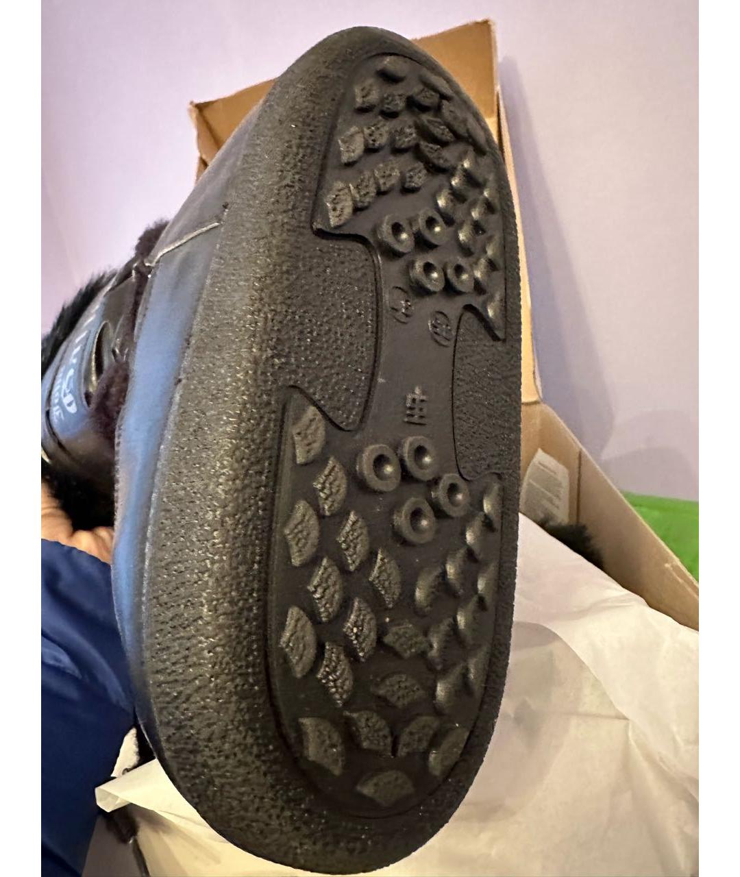 JOHN GALLIANO Черные текстильные сапоги, фото 6