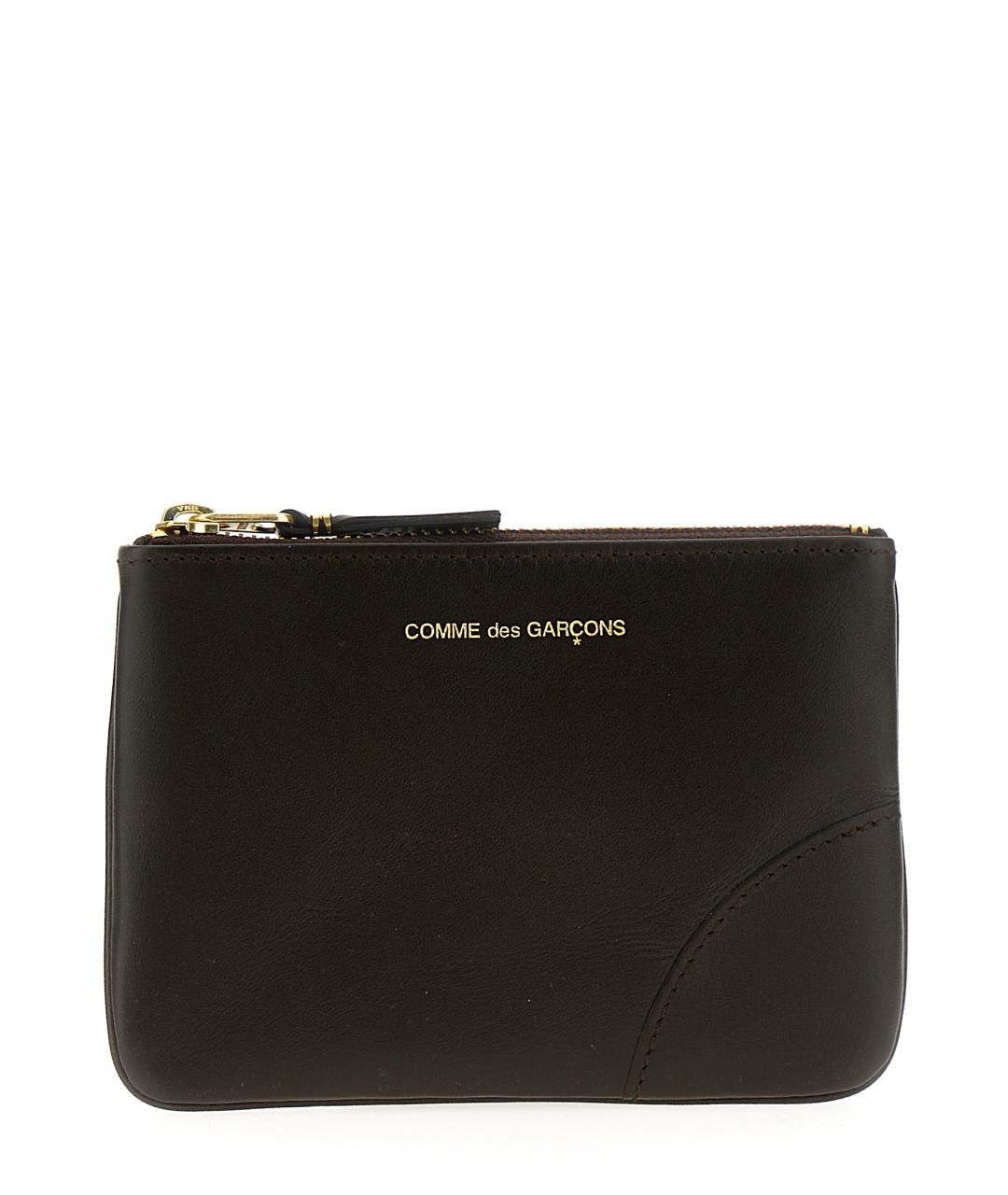 COMME DES GARÇONS WALLET Коричневый кожаный кошелек, фото 1