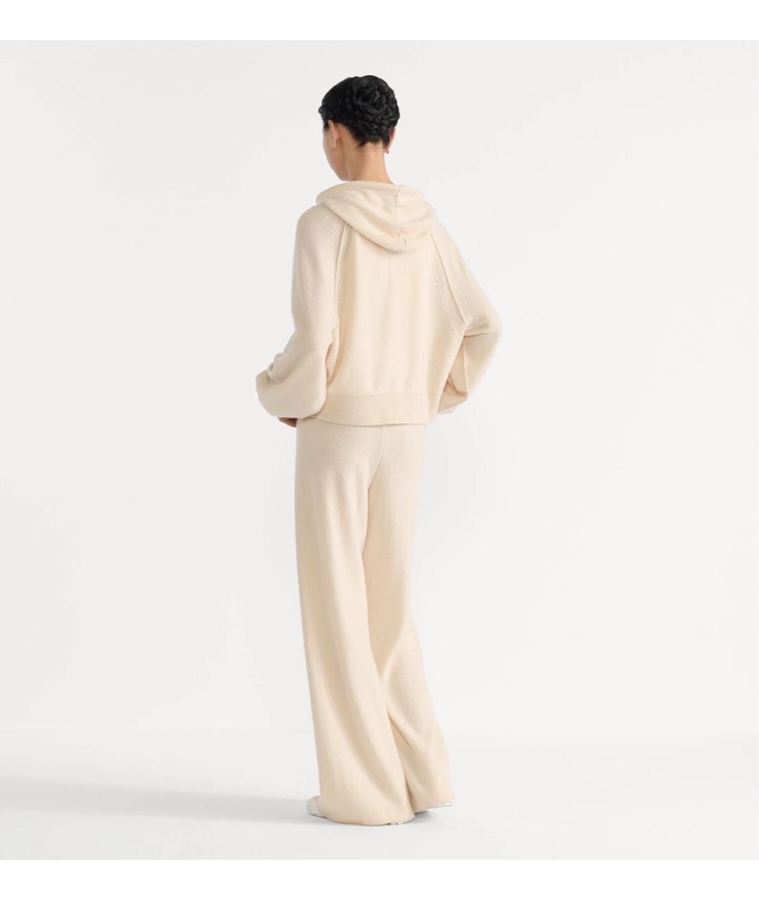 CHRISTIAN DIOR Бежевый кашемировый кардиган, фото 3