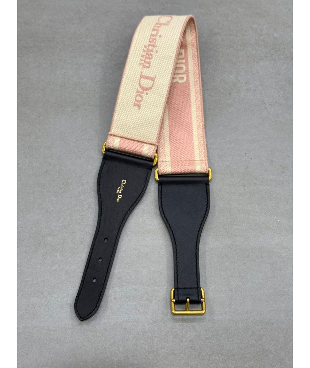 CHRISTIAN DIOR Розовый ремень, фото 2