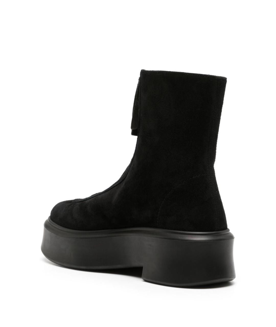 THE ROW Черные замшевые ботинки, фото 3