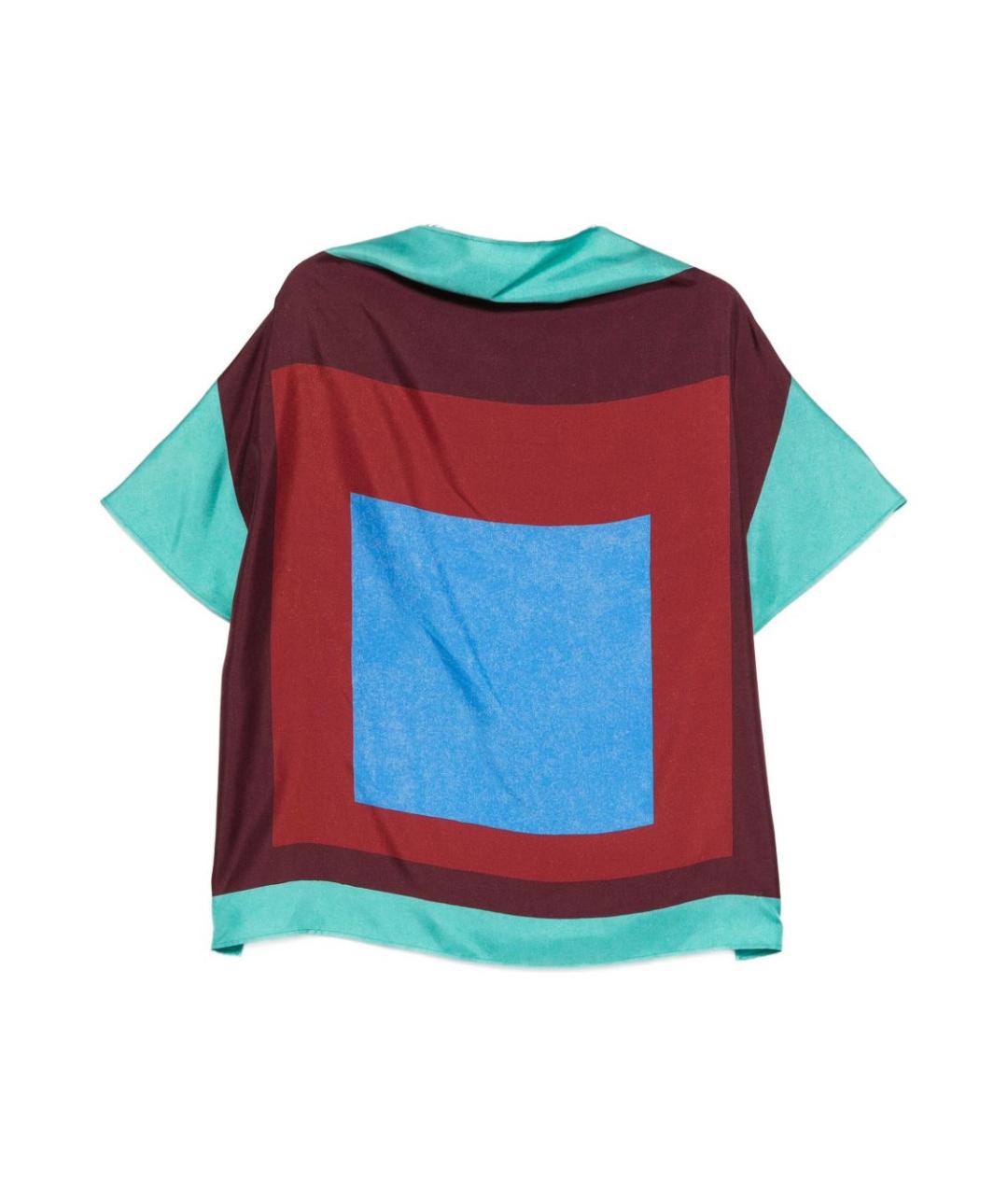 LOEWE Мульти шелковая футболка, фото 2