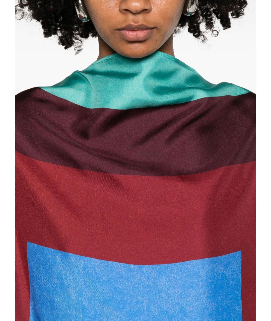 LOEWE Мульти шелковая футболка, фото 5