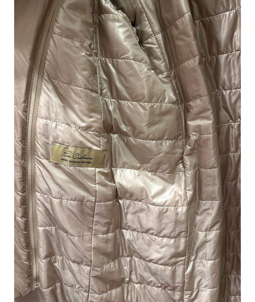 HERNO Бежевое кашемировое пальто, фото 5