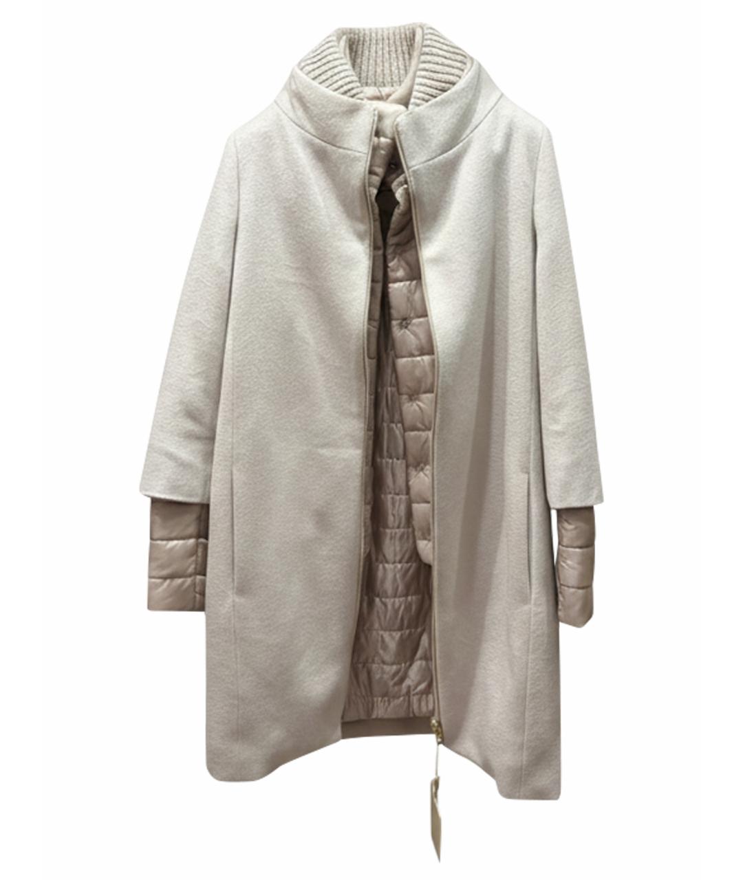 HERNO Бежевое кашемировое пальто, фото 1