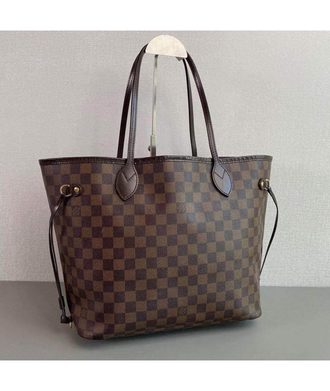 LOUIS VUITTON Коричневая сумка через плечо, фото 3