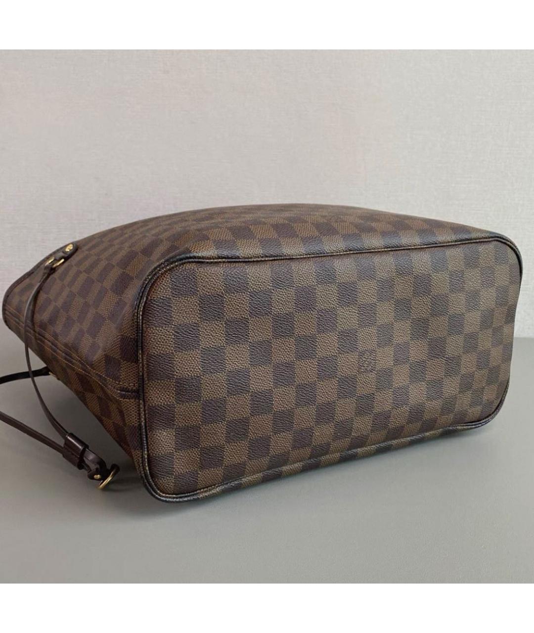 LOUIS VUITTON Коричневая сумка через плечо, фото 4