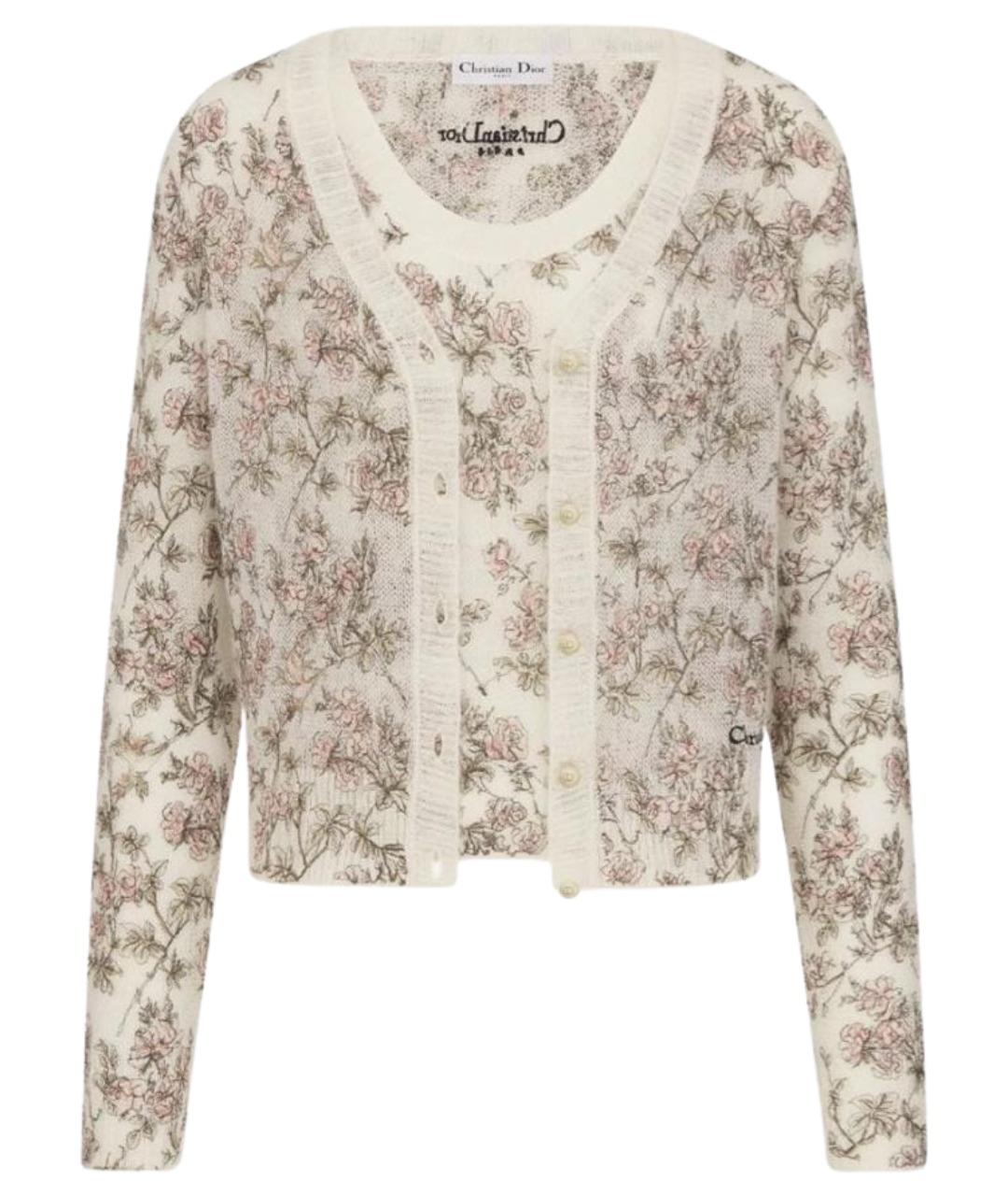 CHRISTIAN DIOR Бежевый кардиган, фото 1