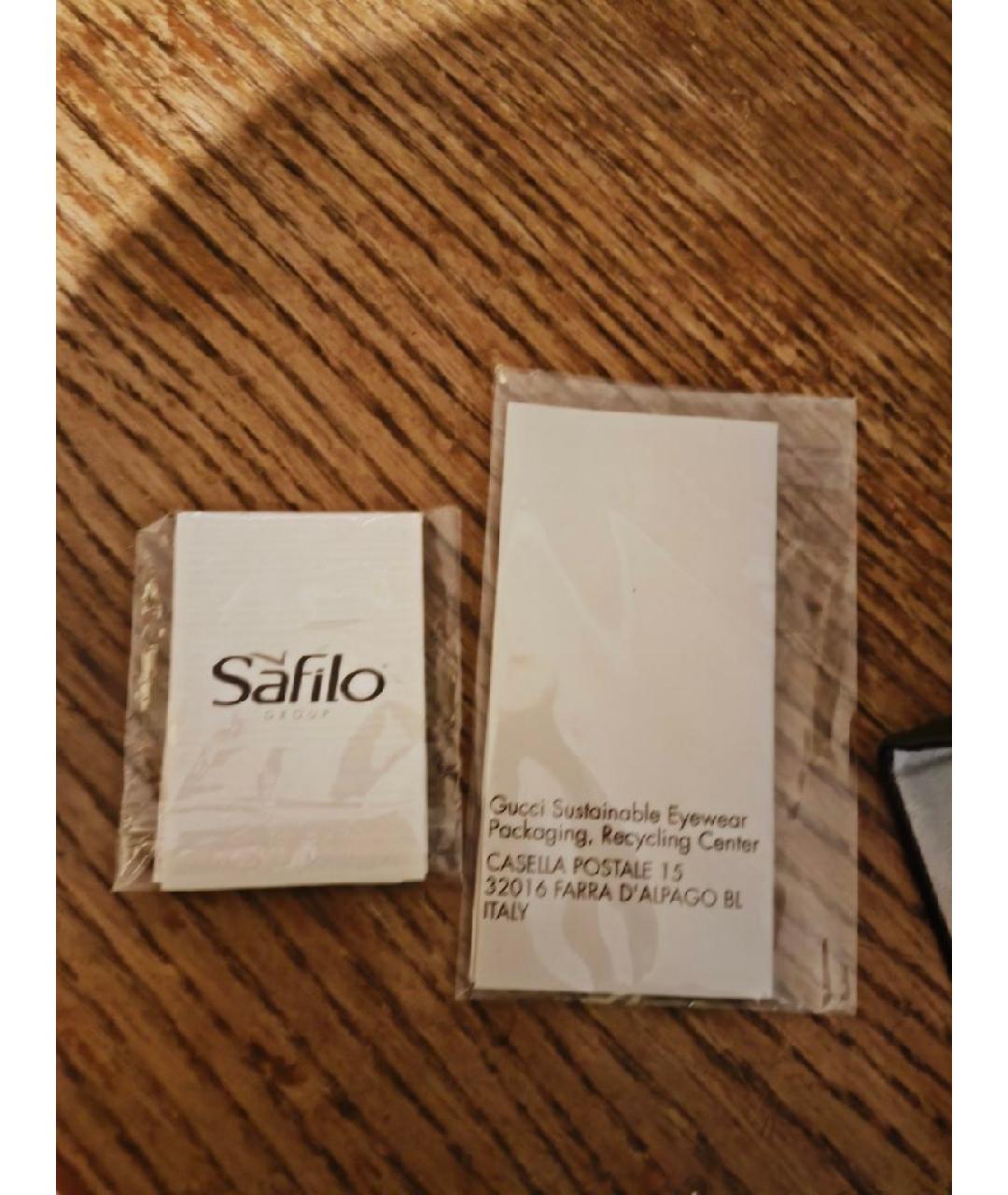 GUCCI Коричневые пластиковые солнцезащитные очки, фото 3