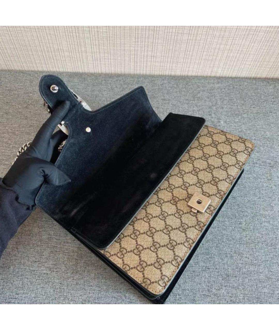 GUCCI Бежевая сумка через плечо, фото 4