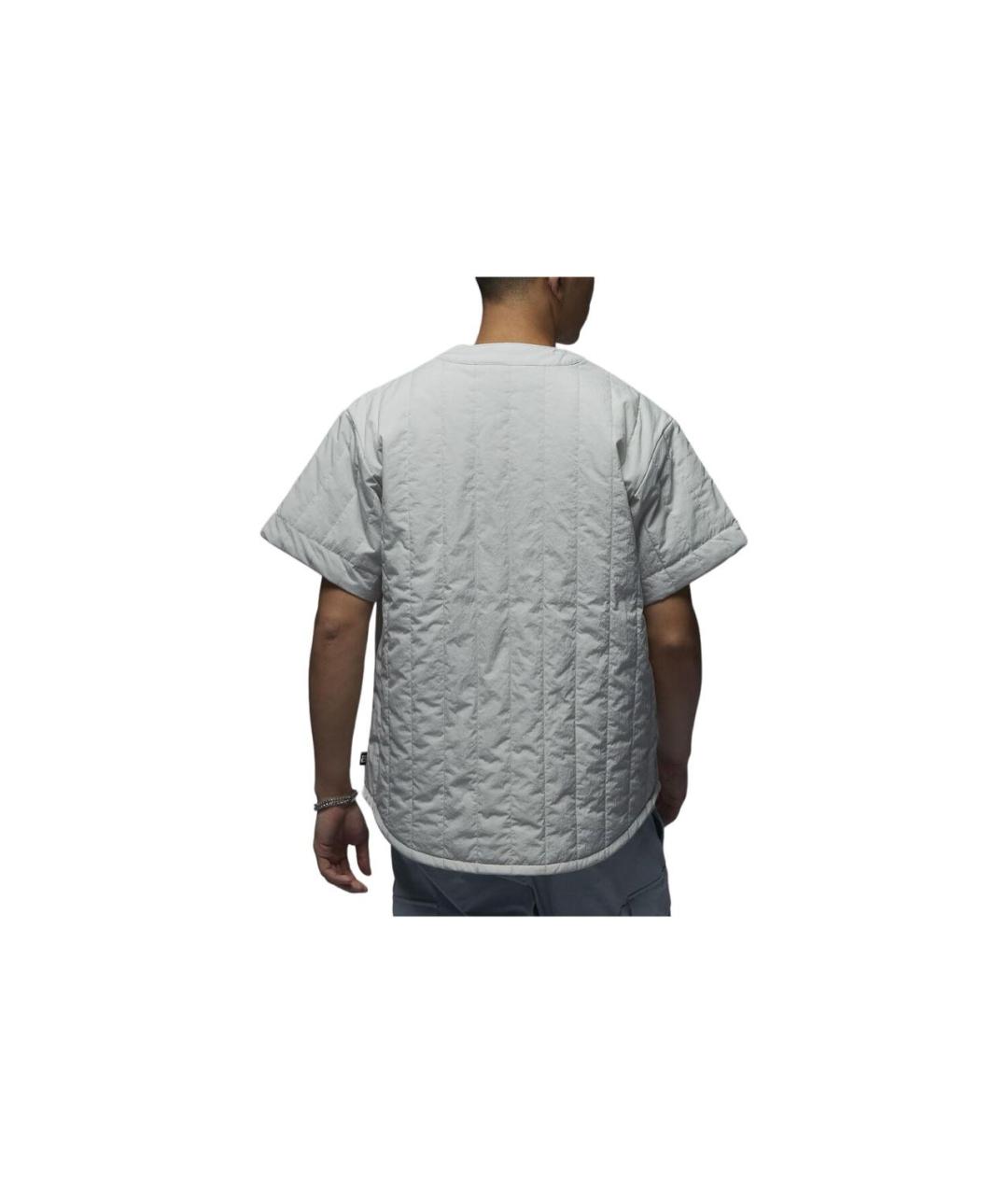 JORDAN Серый полиэстеровый жилет, фото 2