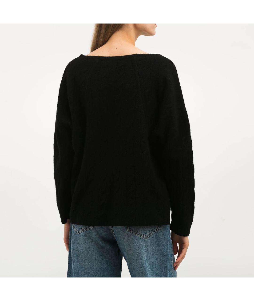 RALPH LAUREN Черный кашемировый джемпер / свитер, фото 4