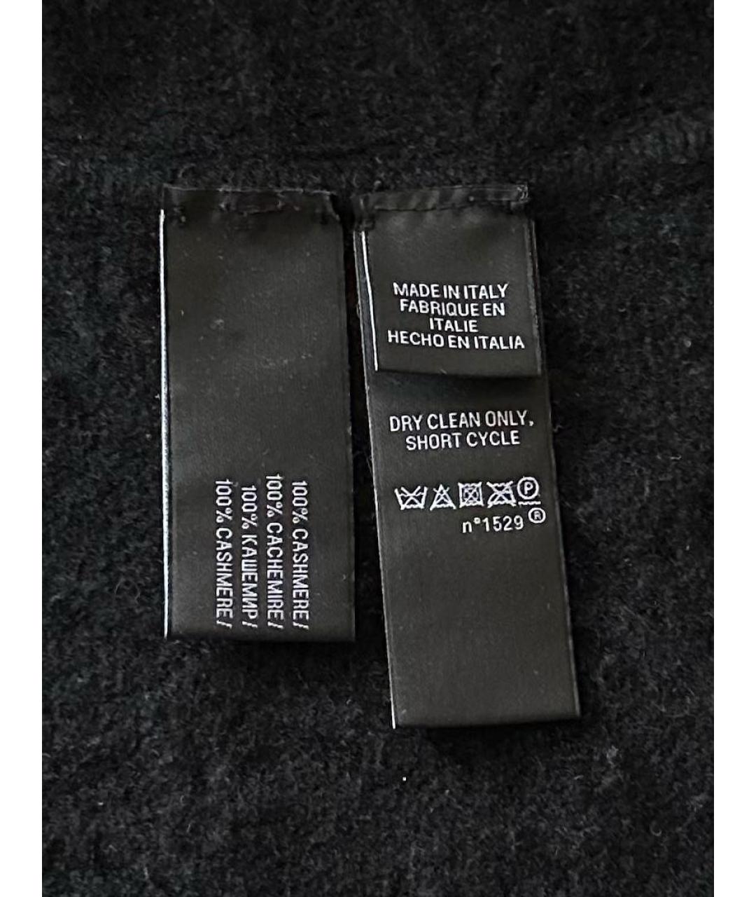 RALPH LAUREN Черный кашемировый джемпер / свитер, фото 7