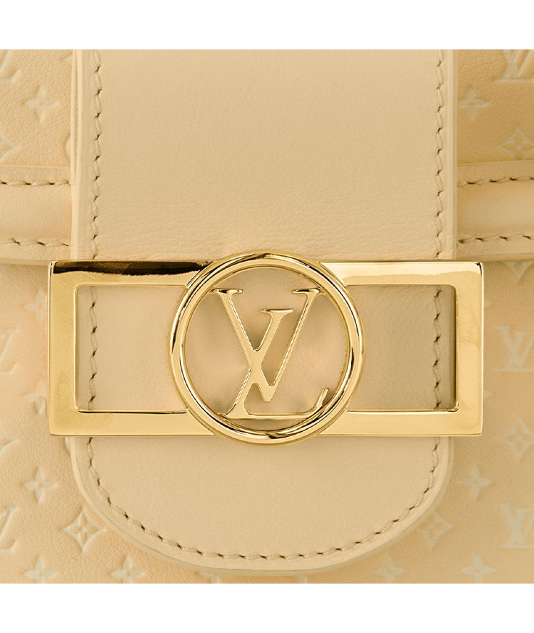 LOUIS VUITTON Желтая сумка через плечо, фото 6