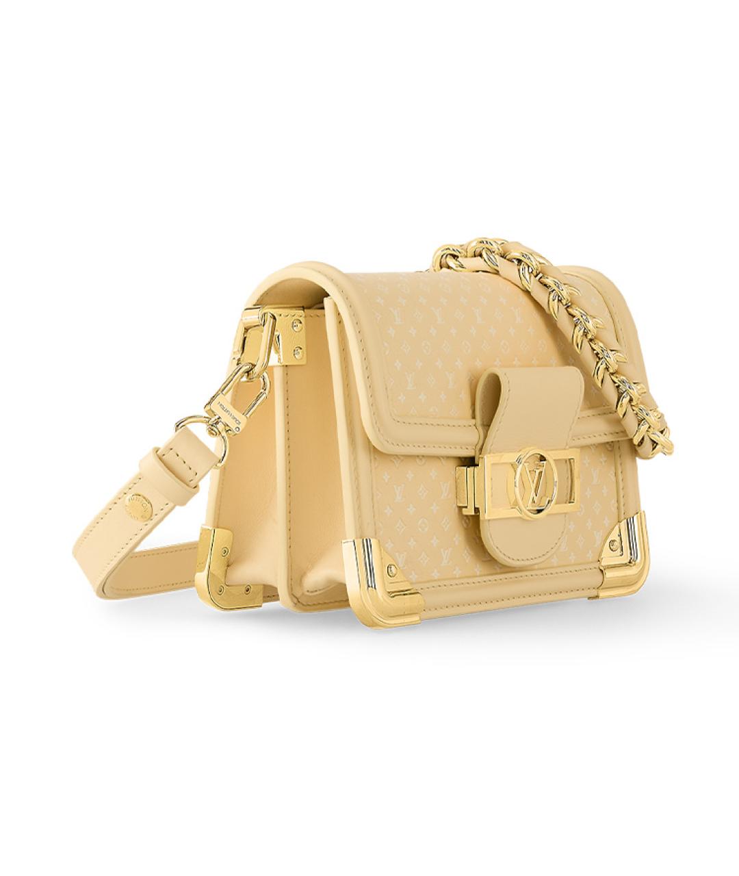 LOUIS VUITTON Желтая сумка через плечо, фото 2