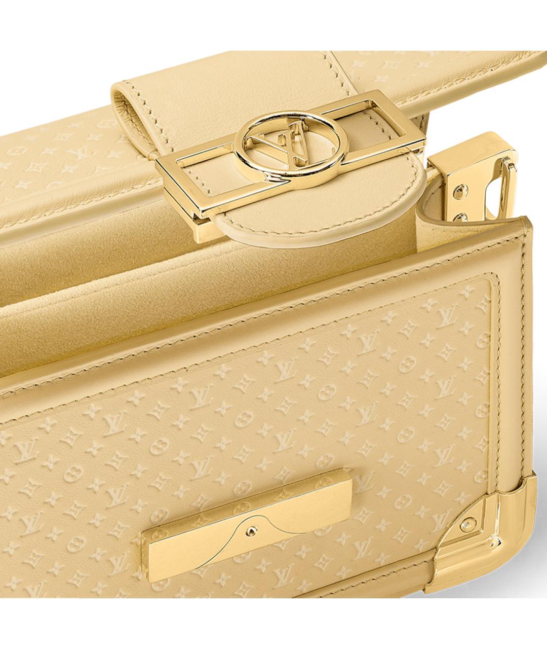 LOUIS VUITTON Желтая сумка через плечо, фото 7