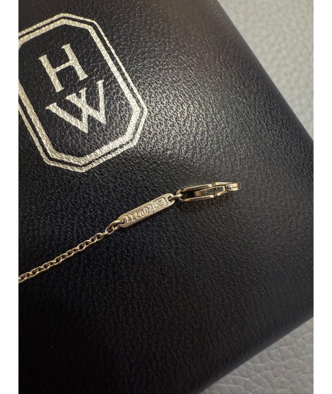 Harry Winston Серебряная платиновая подвеска, фото 4