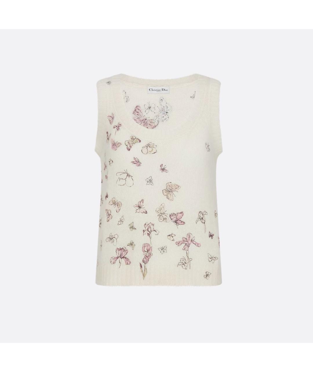 CHRISTIAN DIOR Бежевый кардиган, фото 5