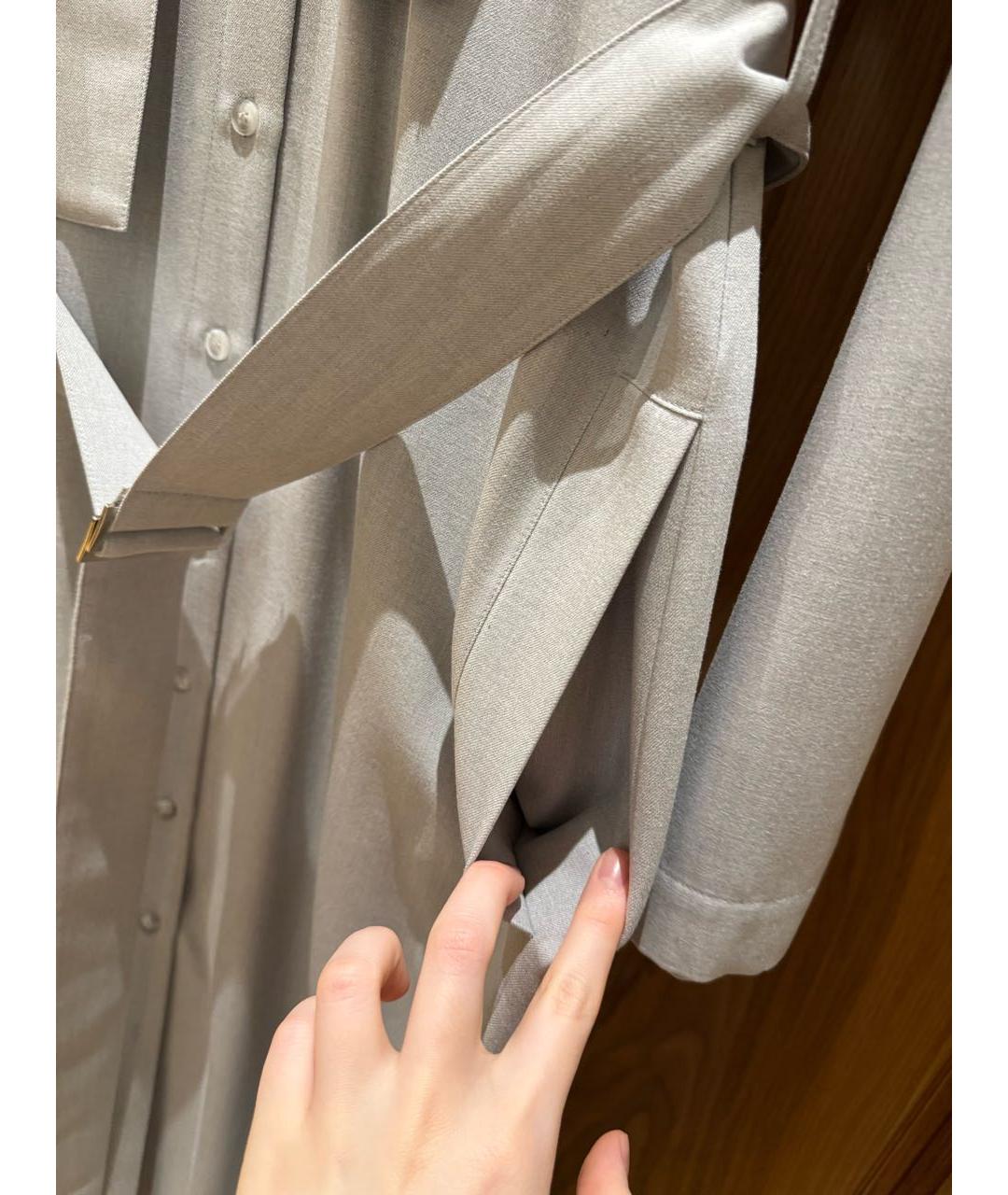 12 STOREEZ Серое полиэстеровое повседневное платье, фото 7