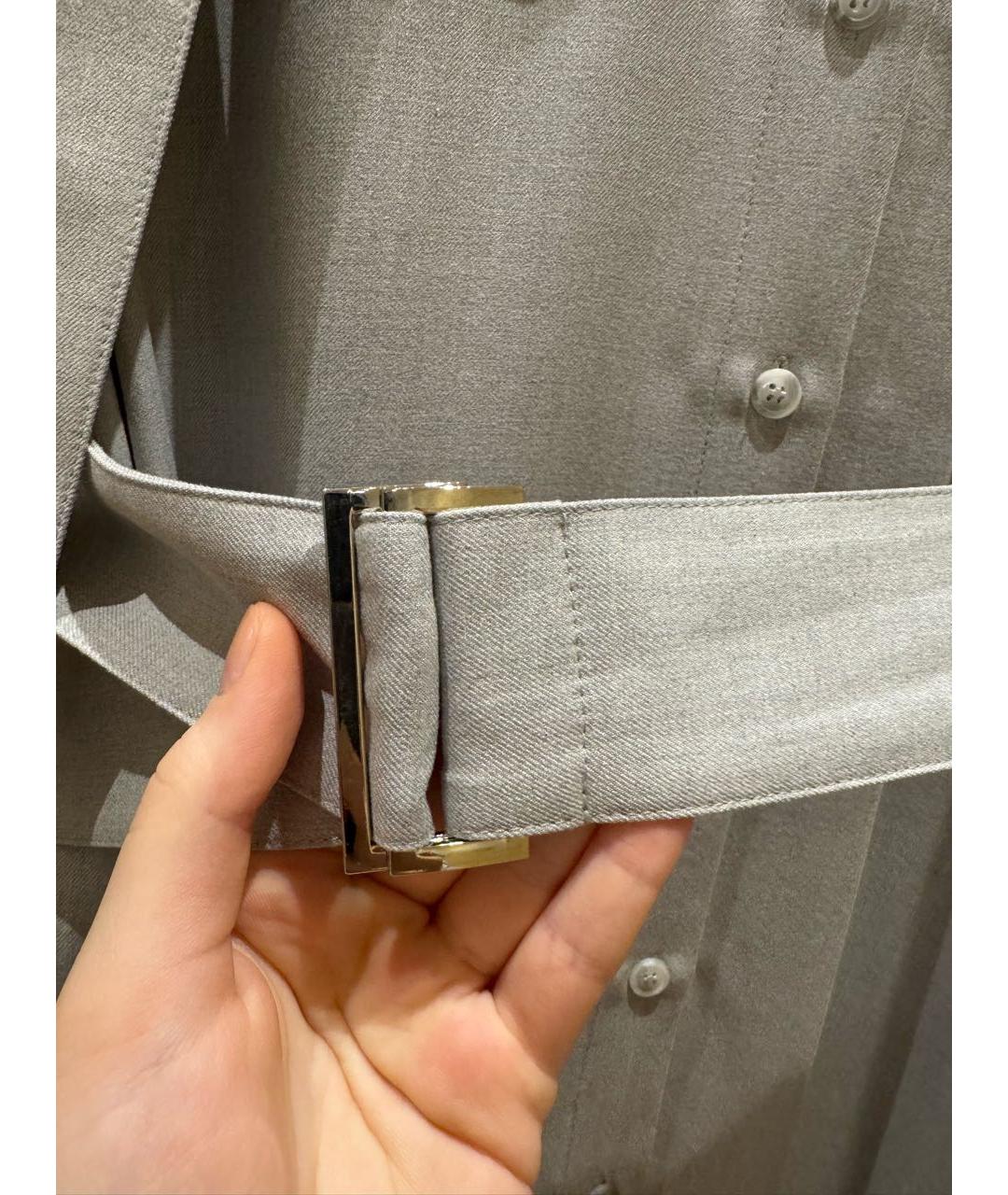 12 STOREEZ Серое полиэстеровое повседневное платье, фото 8