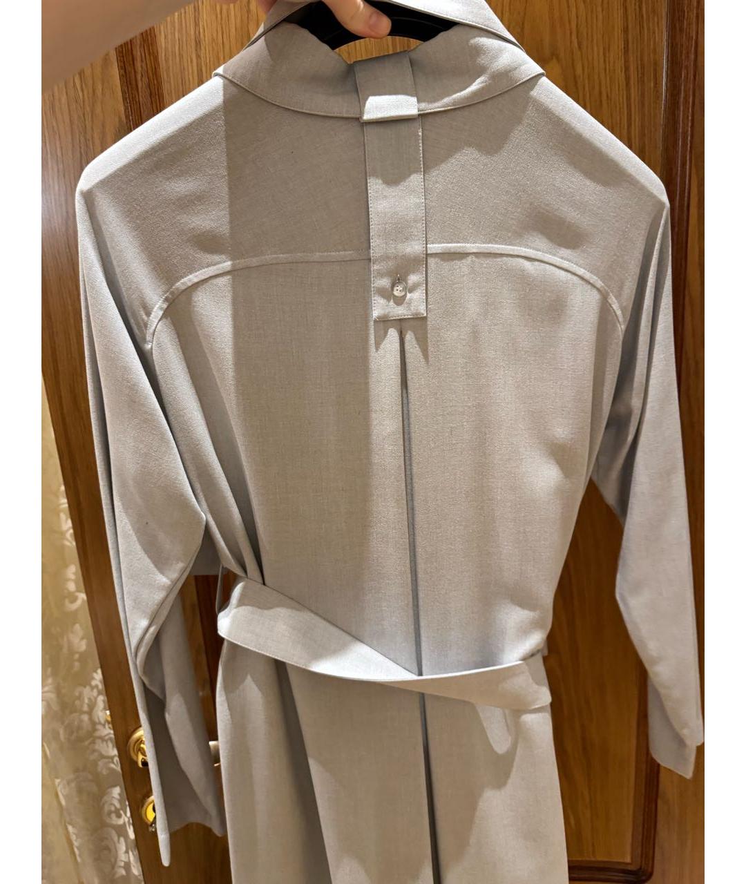 12 STOREEZ Серое полиэстеровое повседневное платье, фото 2