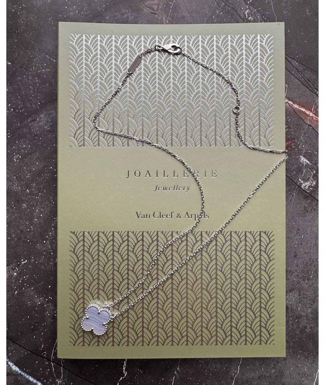 VAN CLEEF & ARPELS Серебрянный кулон из белого золота, фото 6