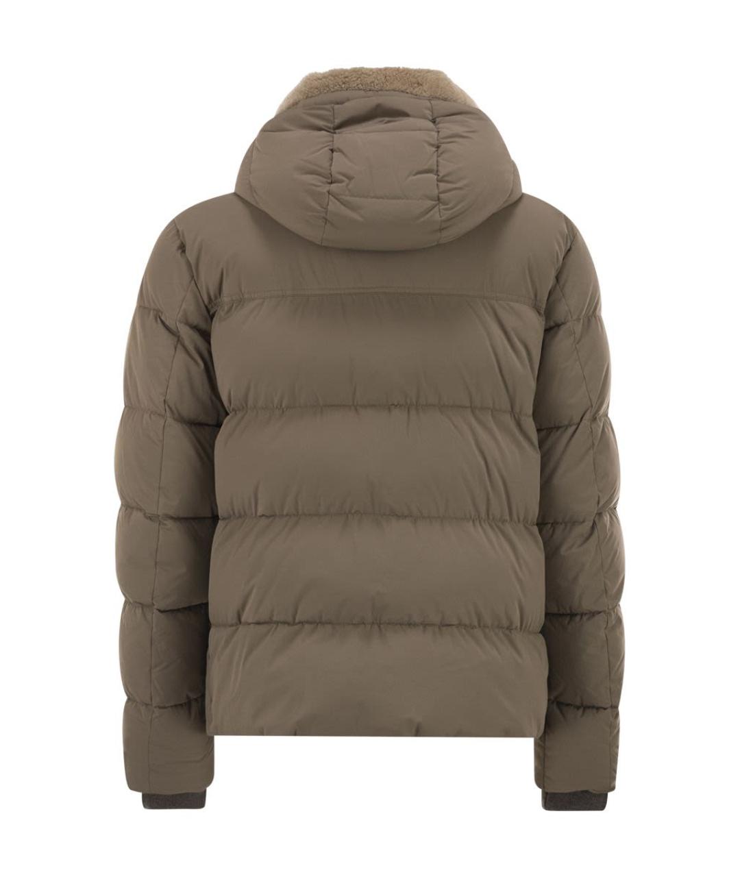 MOORER Зеленая полиамидовая куртка, фото 2