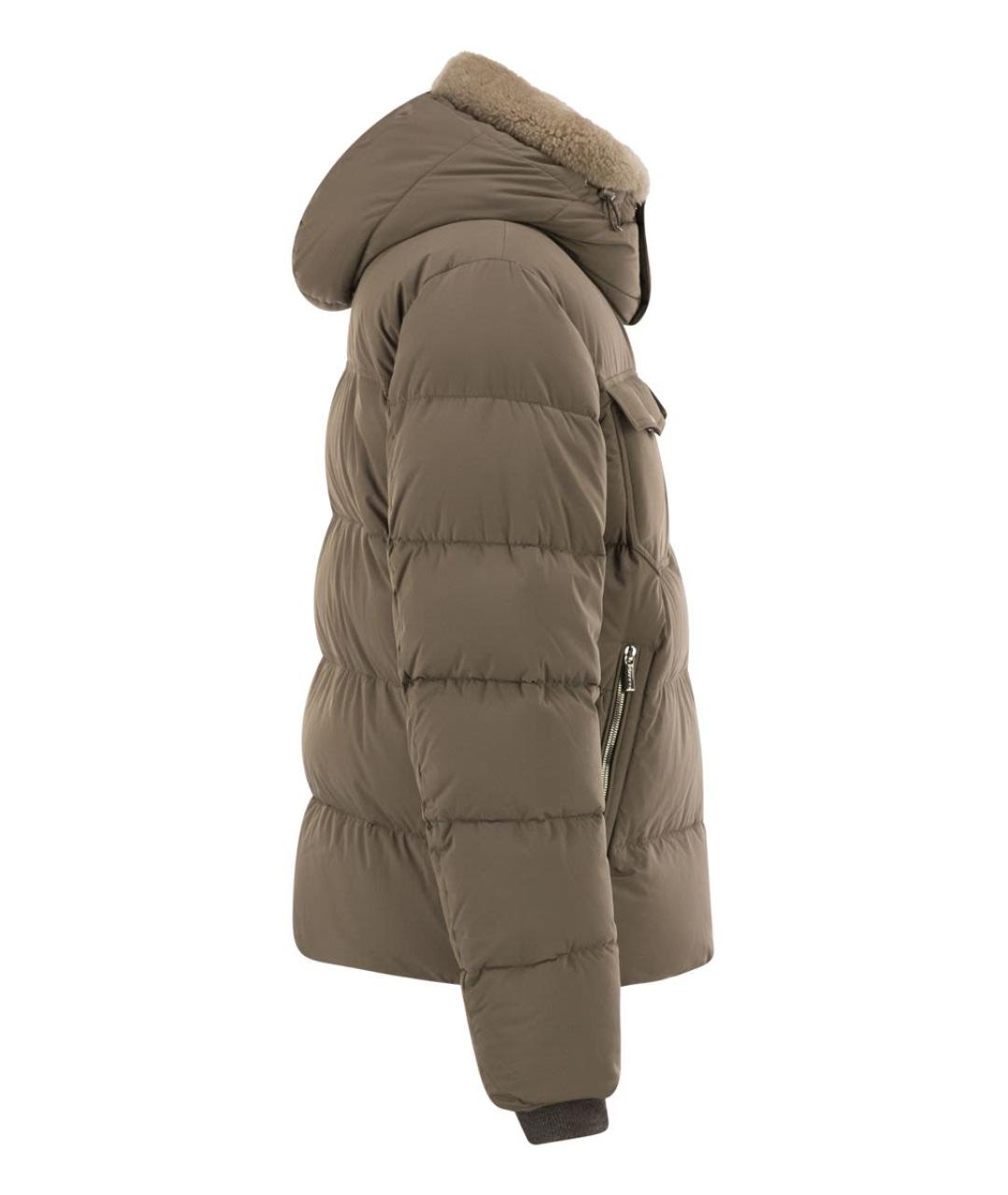 MOORER Зеленая полиамидовая куртка, фото 3