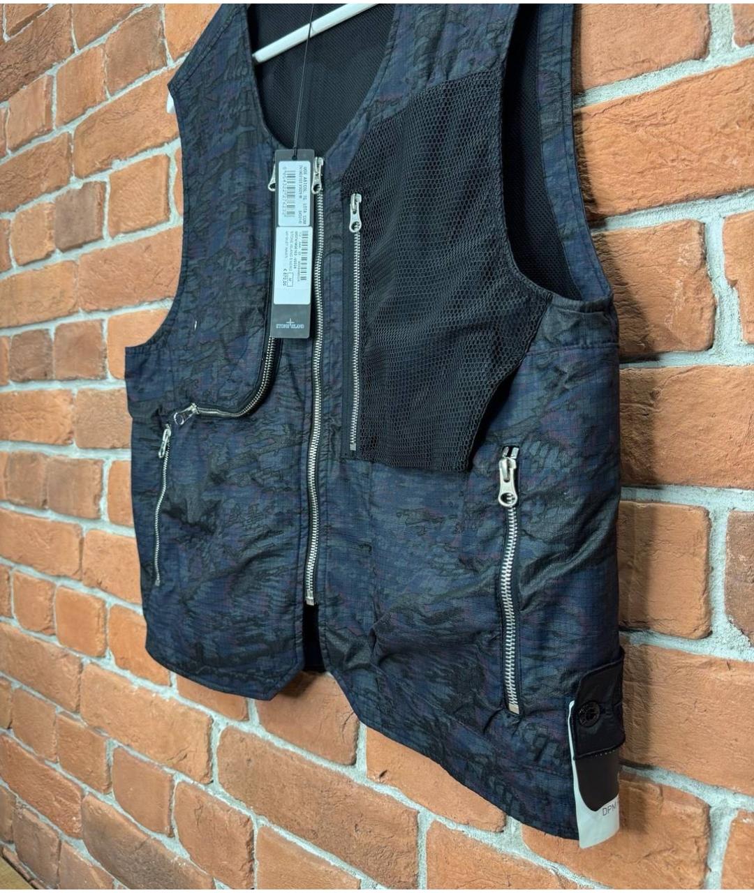 STONE ISLAND Мульти полиамидовый жилет, фото 3