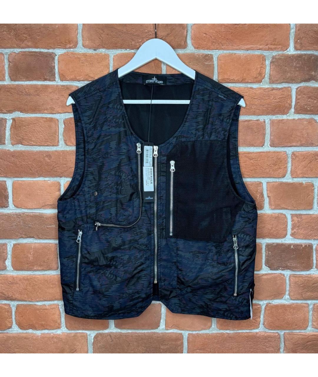 STONE ISLAND Мульти полиамидовый жилет, фото 2