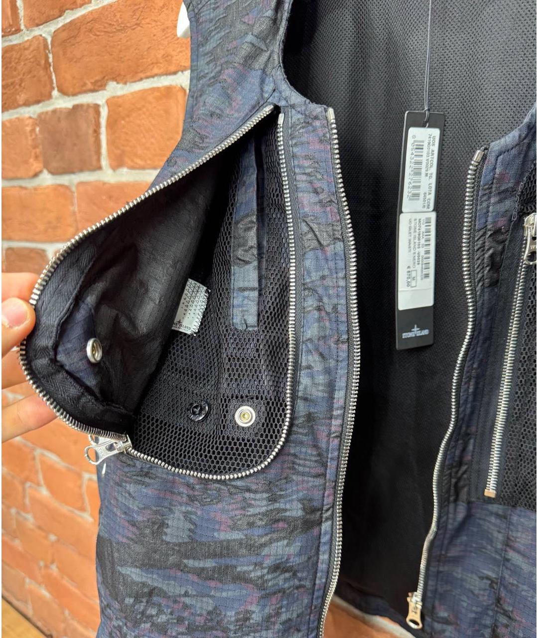 STONE ISLAND Мульти полиамидовый жилет, фото 4