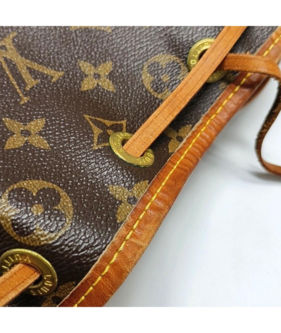 LOUIS VUITTON Коричневая сумка через плечо, фото 4