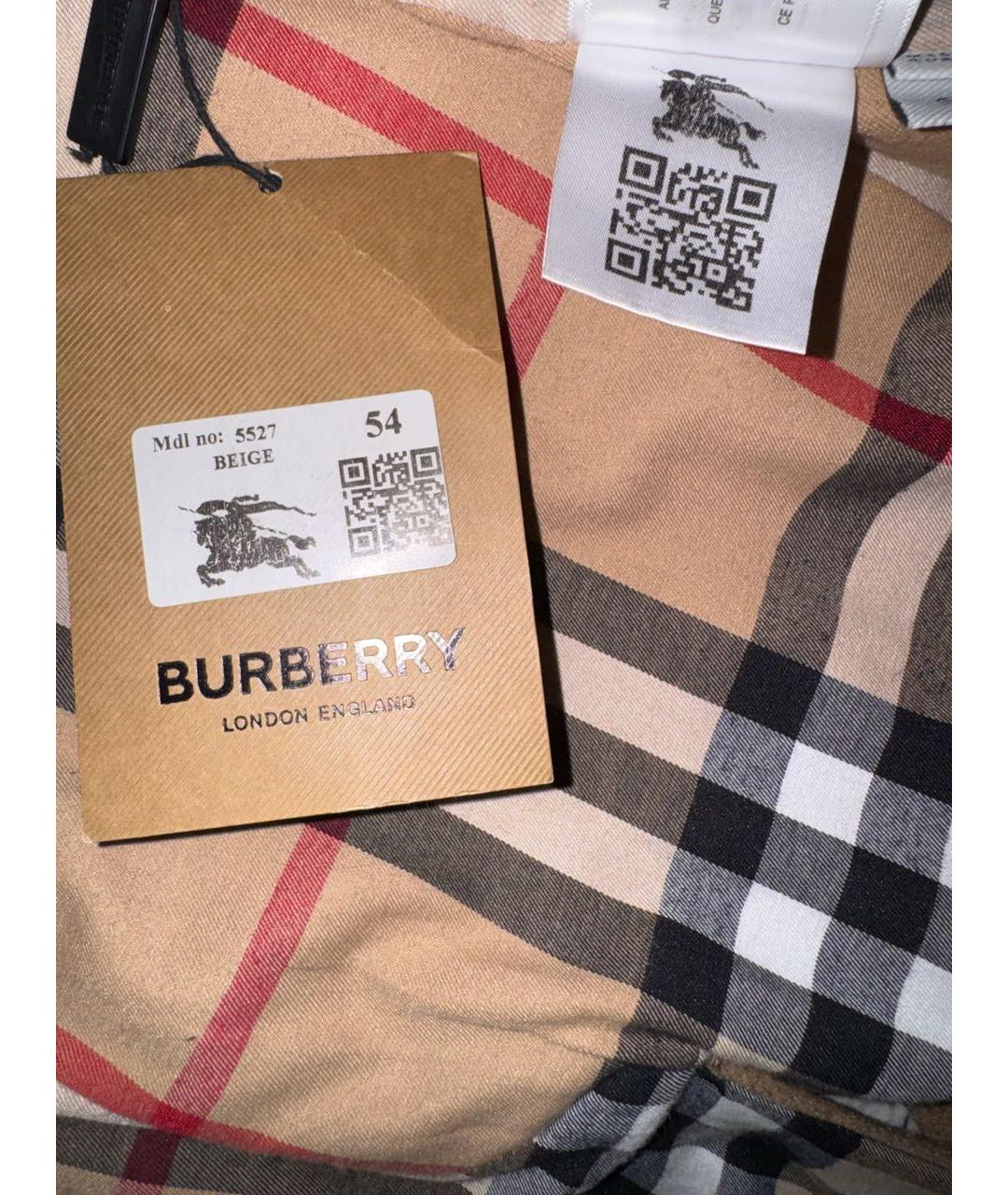 BURBERRY Бежевое шерстяное пальто, фото 8