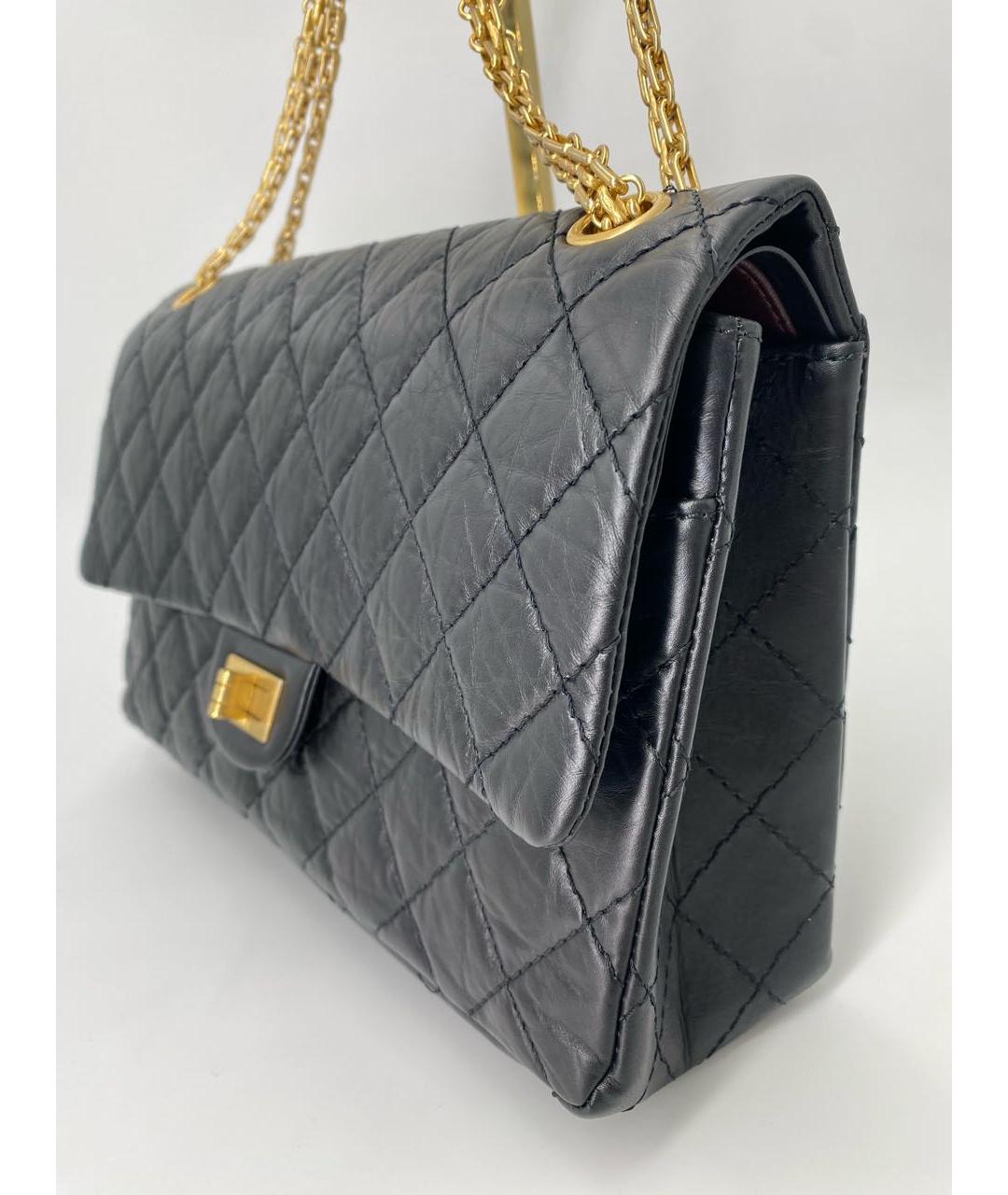 CHANEL Черная кожаная сумка через плечо, фото 2