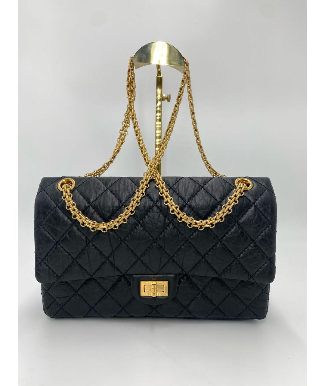 CHANEL Черная кожаная сумка через плечо, фото 5