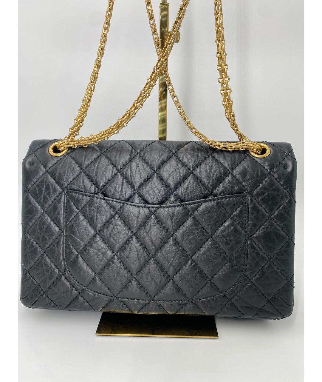 CHANEL Черная кожаная сумка через плечо, фото 3