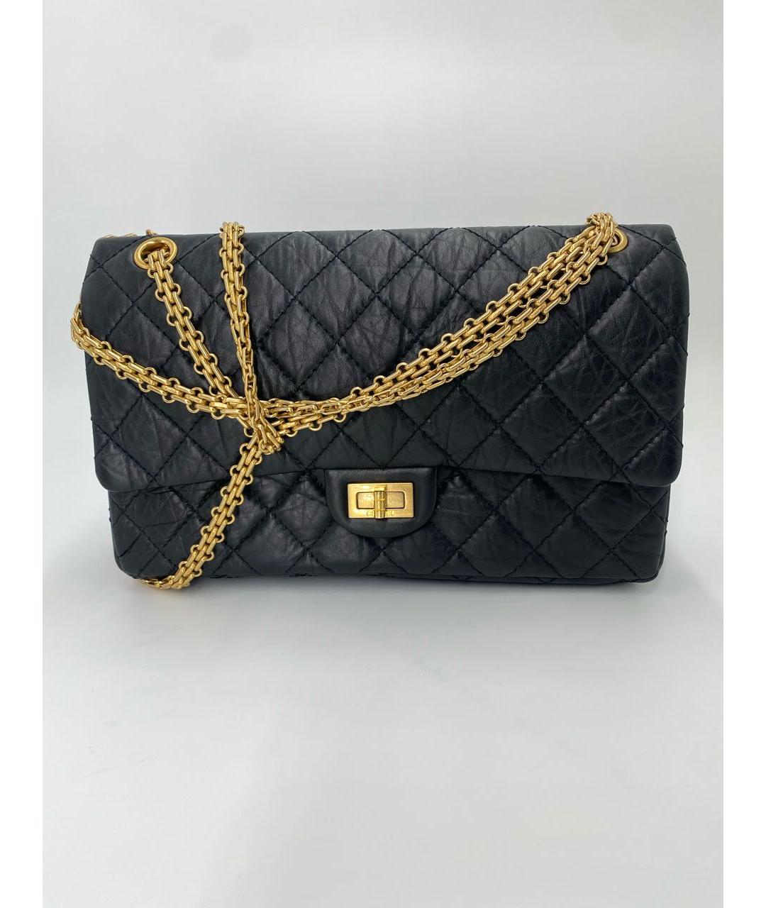 CHANEL Черная кожаная сумка через плечо, фото 9