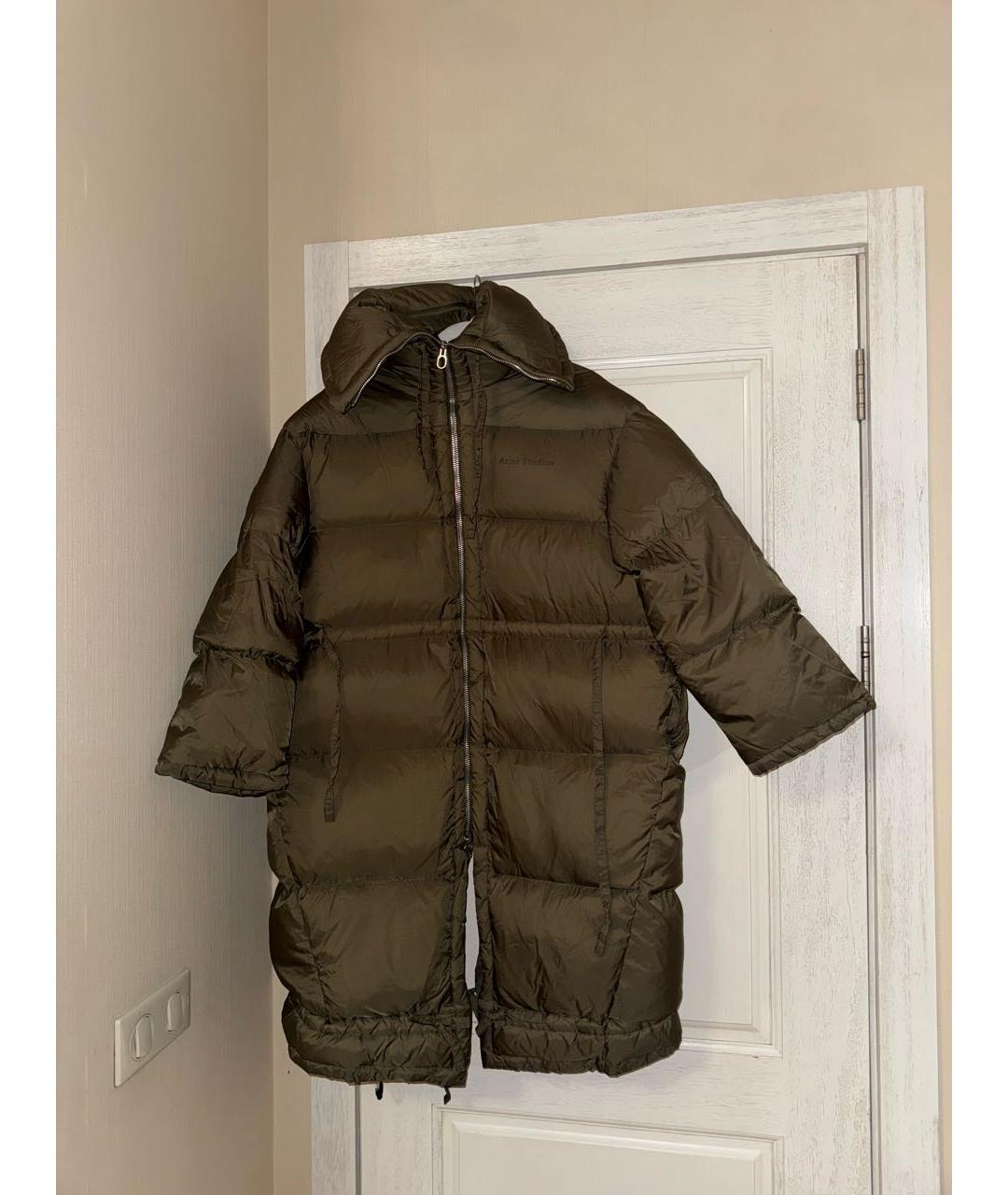 ACNE STUDIOS Хаки пуховик, фото 2