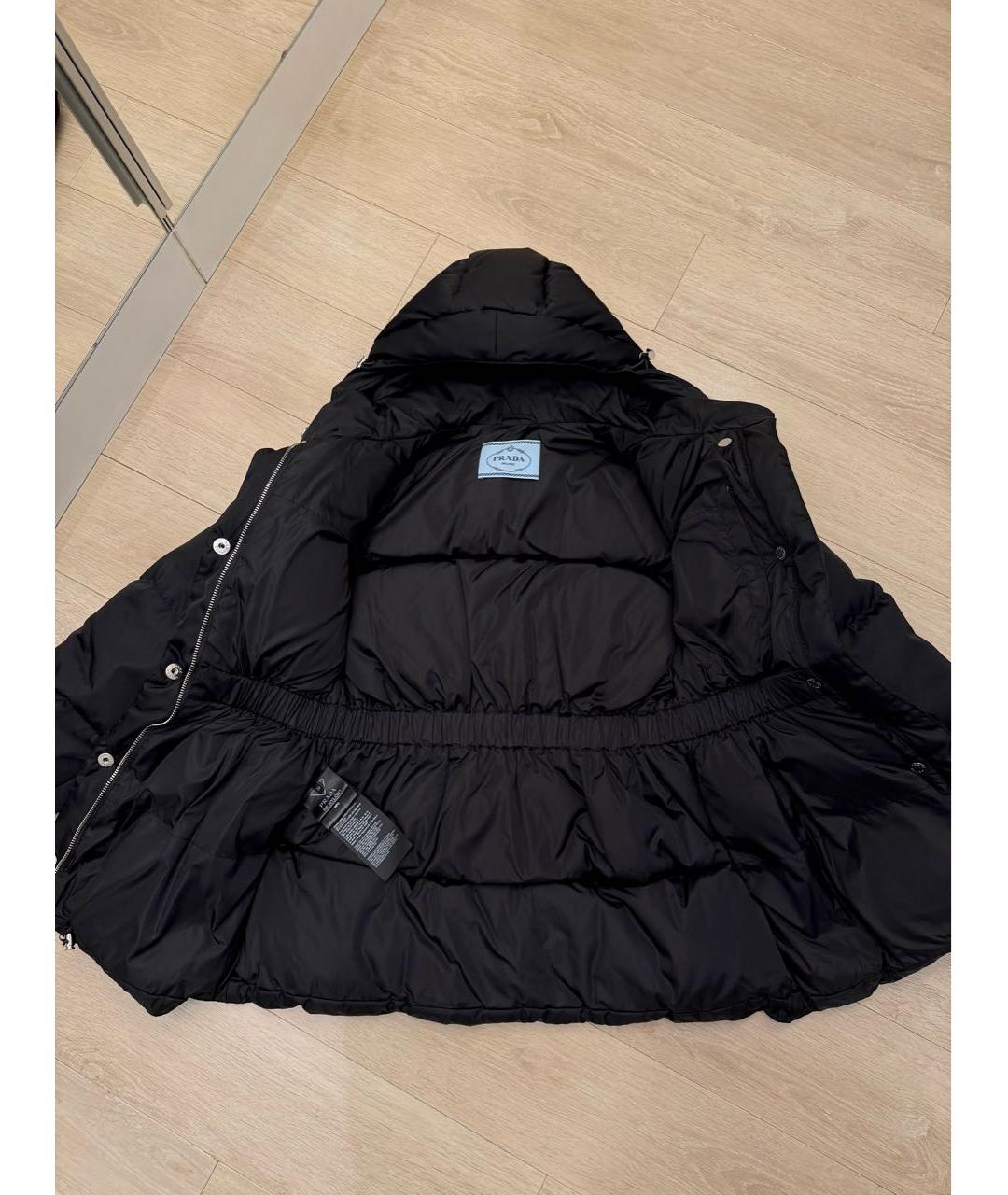 PRADA Черный пуховик, фото 7