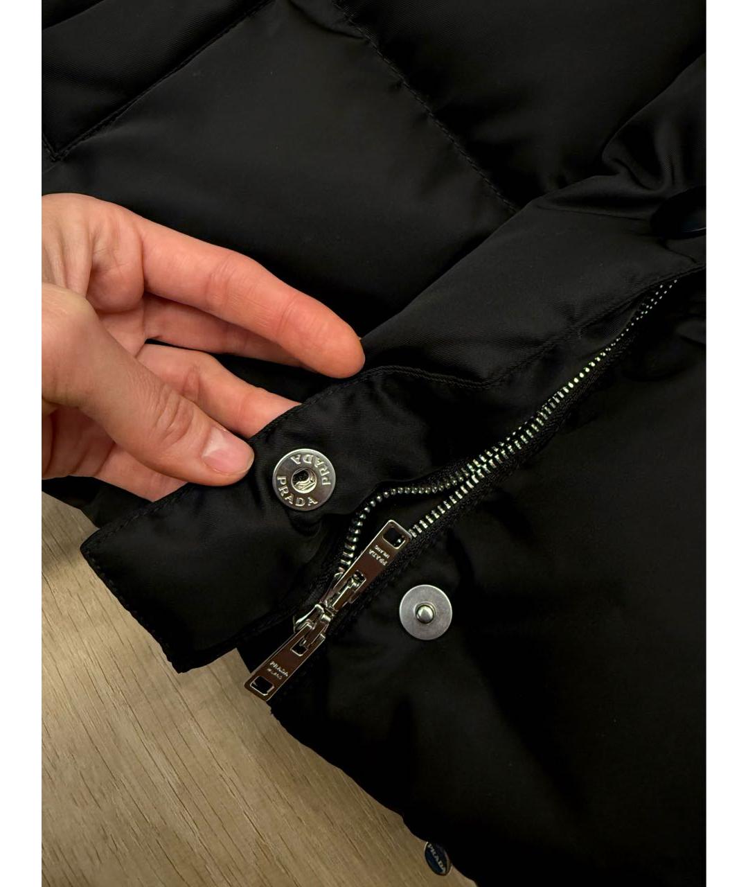 PRADA Черный пуховик, фото 6